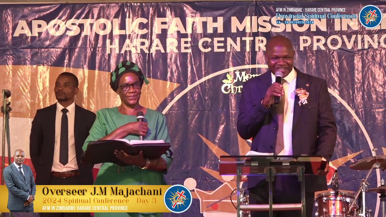 Overseer Majachani & Rev Chikato Sermon - HCP 2024 OCTOBER SPIRITUAL CONFERENCE