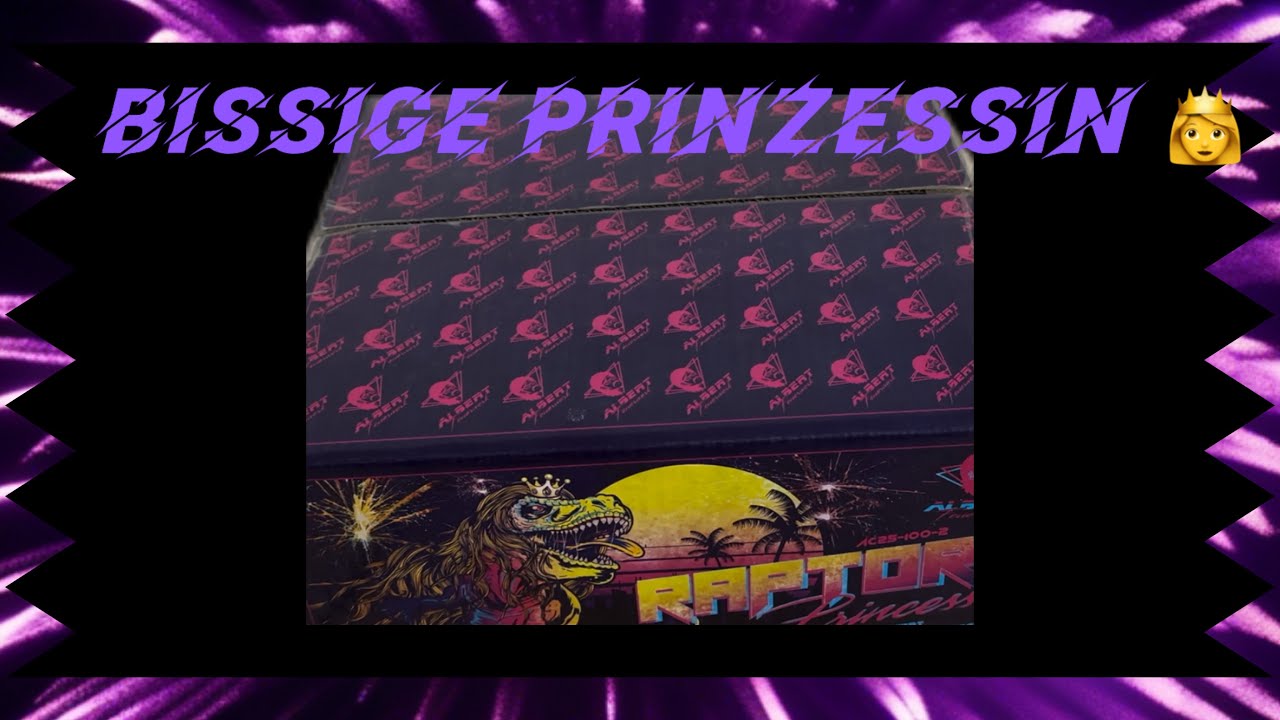 Albert/Funke - Raptor Princess - 100 Schuss-Verbund zum Top Preis! 💣🧨💰💵💪🏻👍🏻