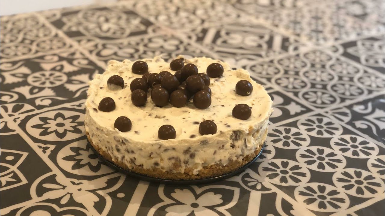 How to make a Malteser cheesecake!
