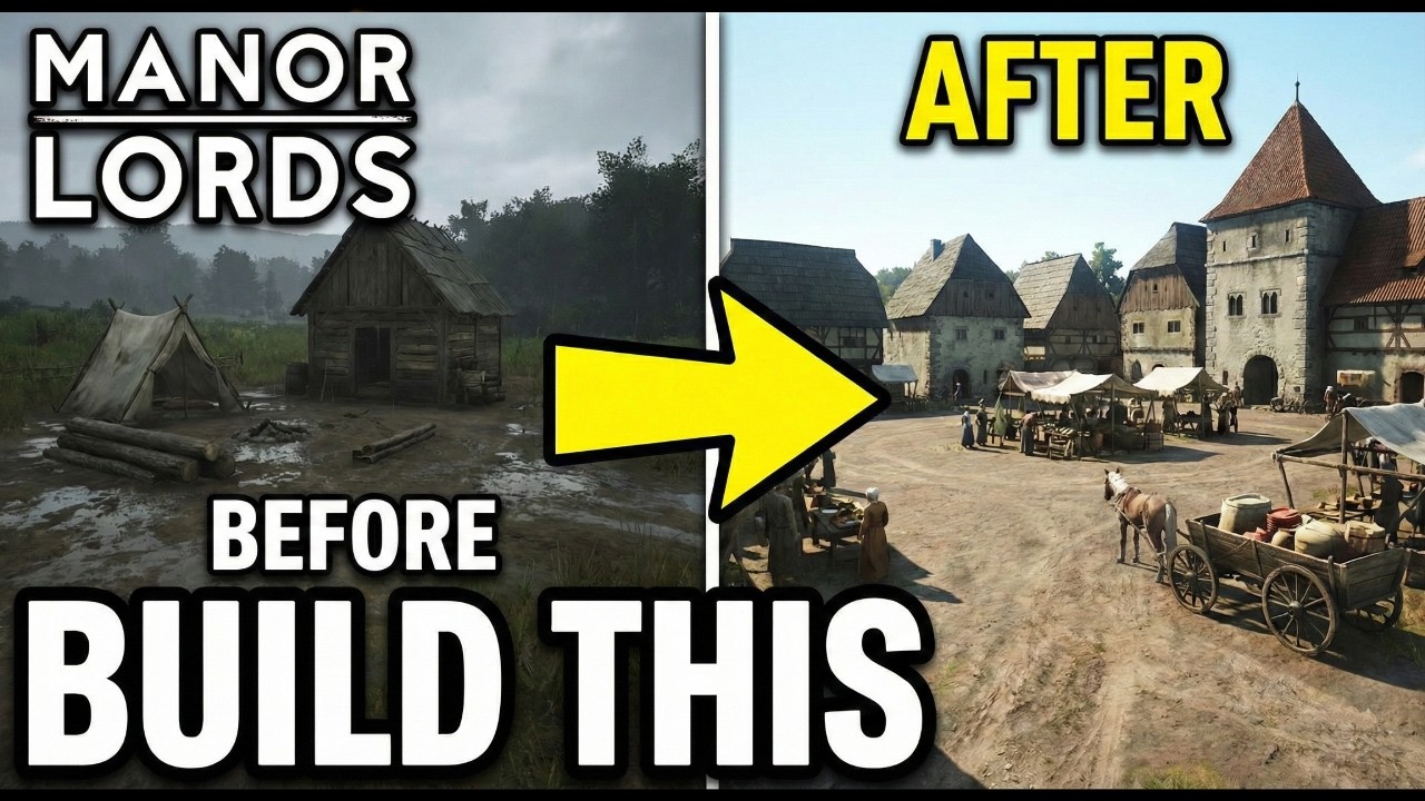 Manor Lords: Designing Outposts & Trade Towns