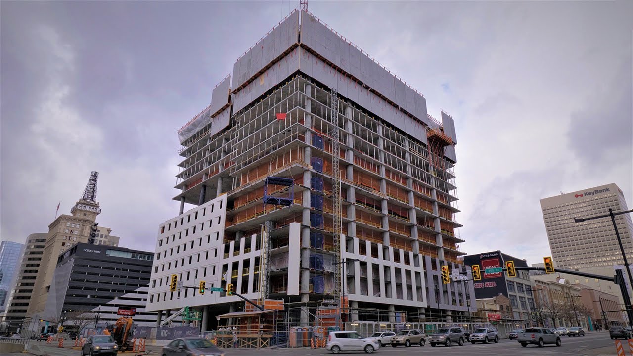 Downtown tower construction — Salt Lake City, Utah