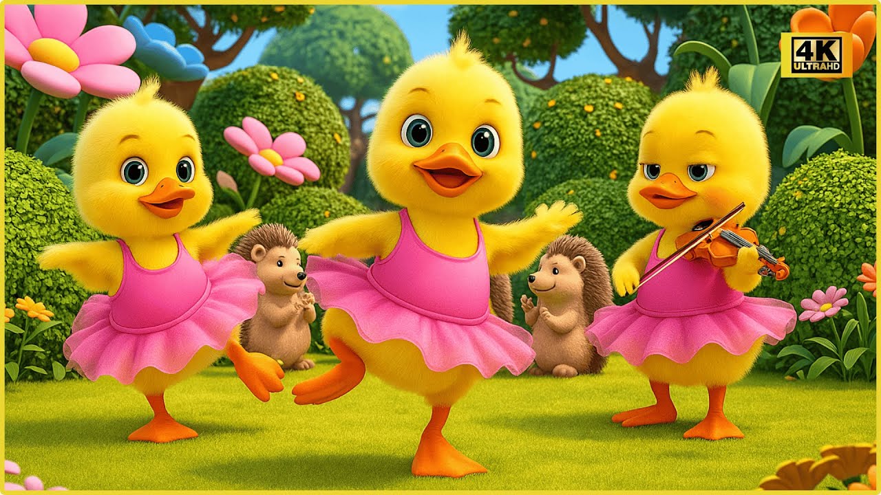LK Nhạc Thiếu Nhi - Một Con Vịt,Chú Vịt Con - Nhạc Cho Bé Vịt Con Lông Vàng