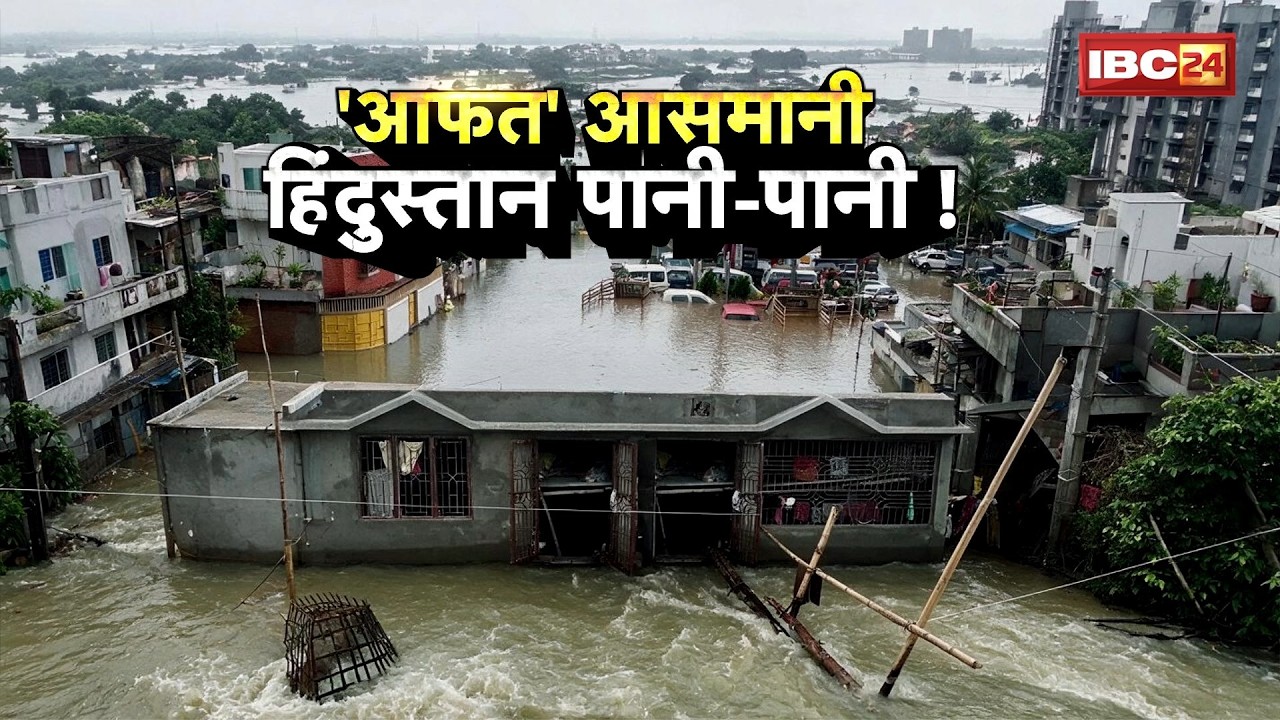 MP-CG Floods and Rain : बारिश का कहर..उफनती नदियां! कहीं रास्ते बंद, कहीं संकट में जिंदगी...देखिए