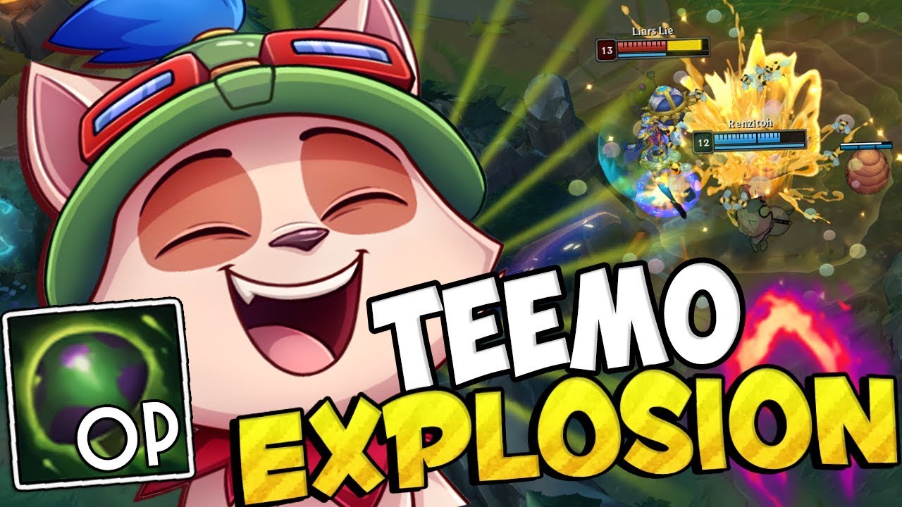 TEEMO COSECHA OSCURA! EL TOP 1 EN DESTRUIR AL JUNGLA RIVAL! League of Legends