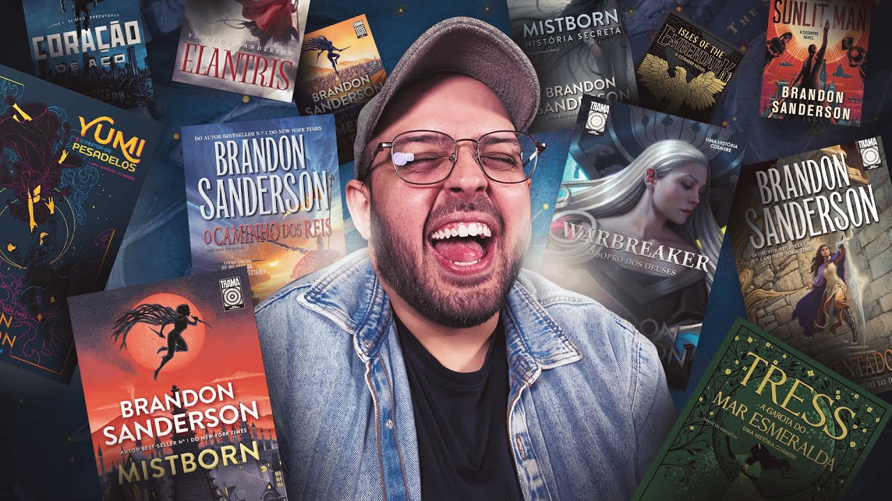 Eu li TODOS os livros do Brandon Sanderson e esse é meu RANKING definitivo