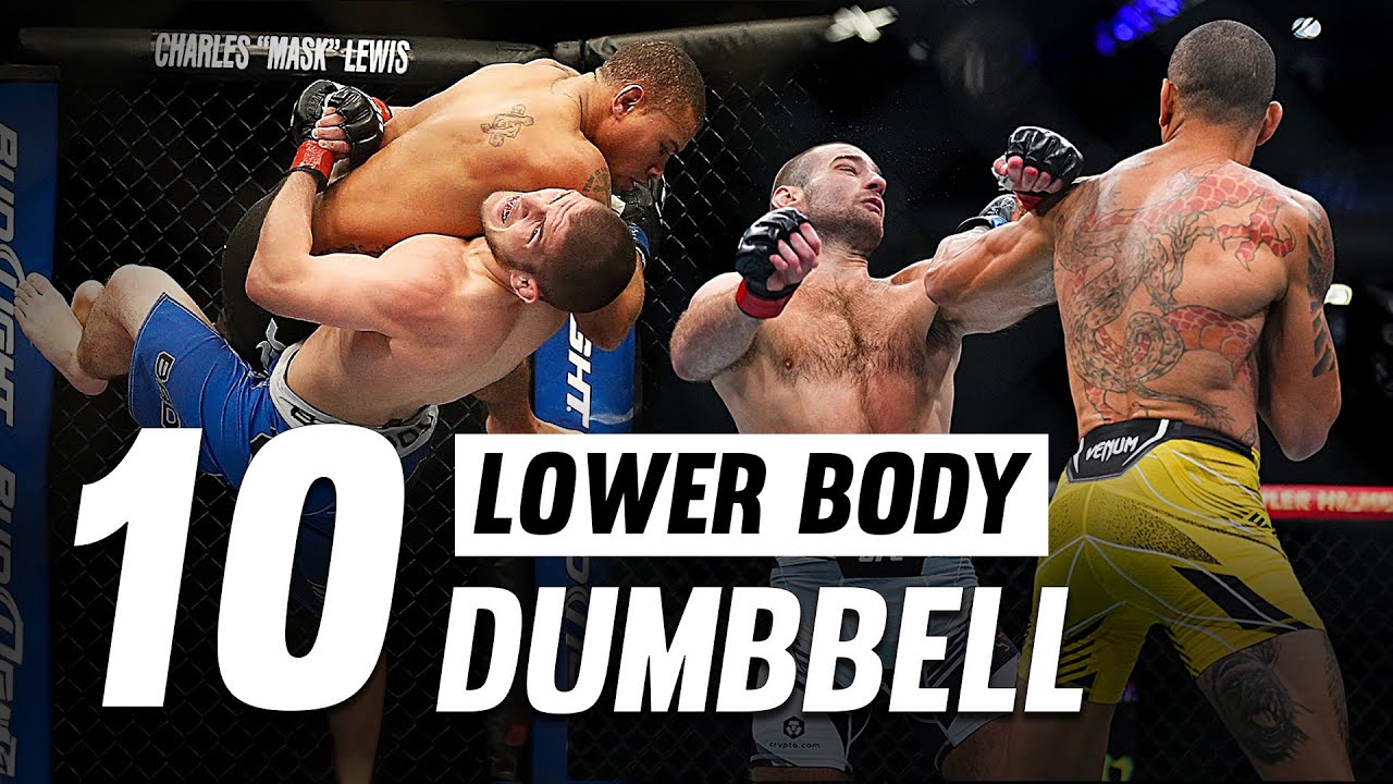 Top 10 Lower Body Dumbbell Exercises for MMA, Wrestling & Boxing!