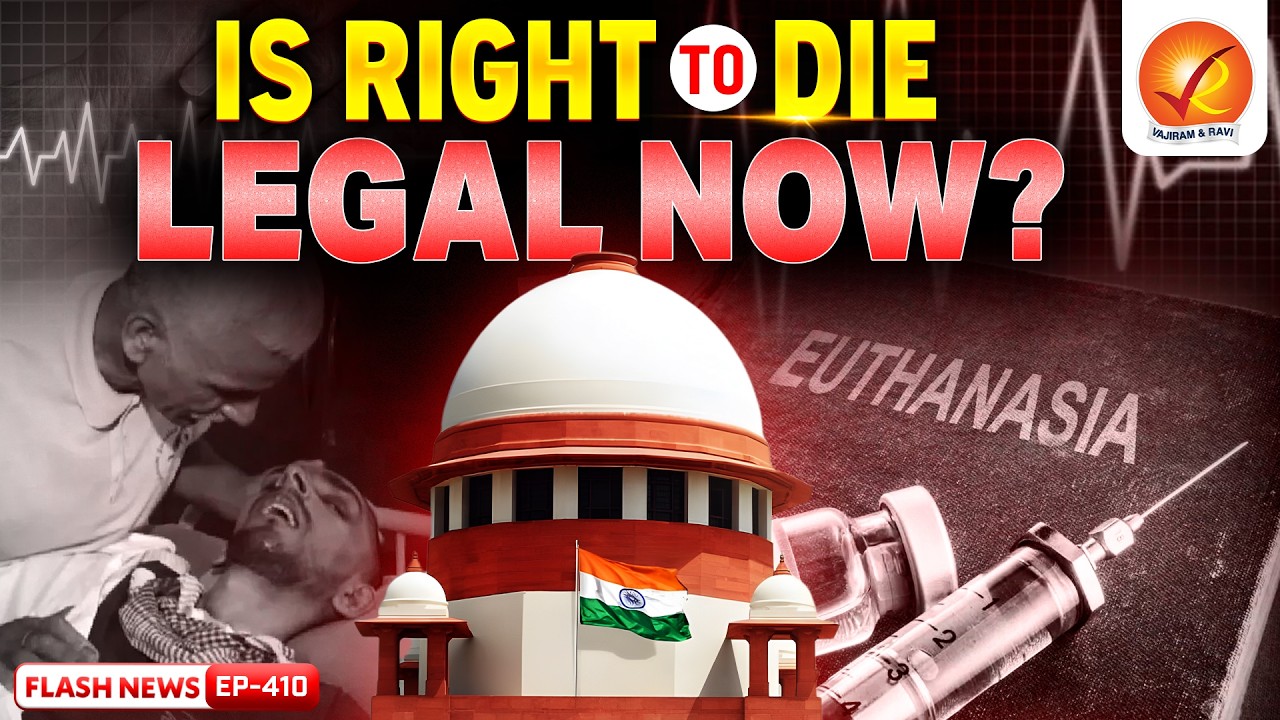 Supreme Court Allows Passive Euthanasia | Right to Die with Dignity Explained
