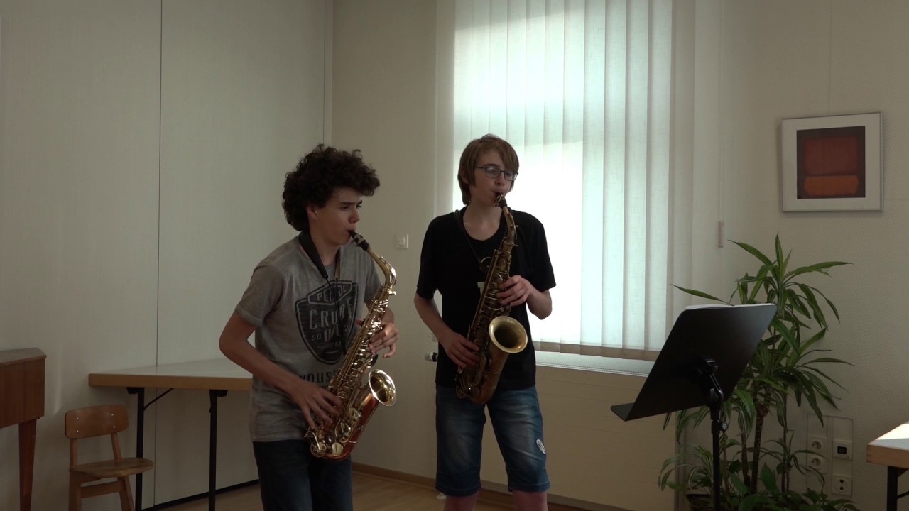 Blues - Alto Sax Duet (Jugend musiziert Bundeswettbewerb 2017)