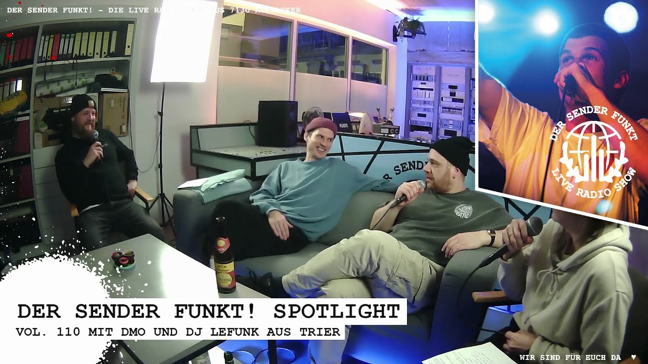 Der Sender funkt! Vol.110 Spotlight ft. DMO & DJ LeFunk — Interview mit DMO & DJ LeFunk