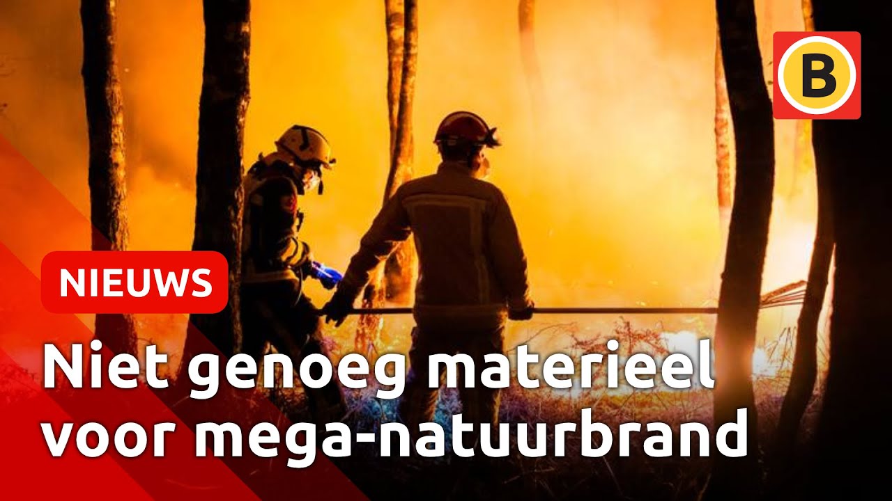 Grootste natuurbrand ooit in Nederland: brandweer was machteloos | Omroep Brabant