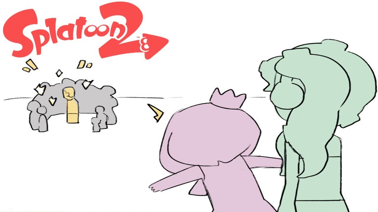 Slim Shady In Splatoon 2? |Splatoon 2 Comic Dub| (and mostly bloopers)
