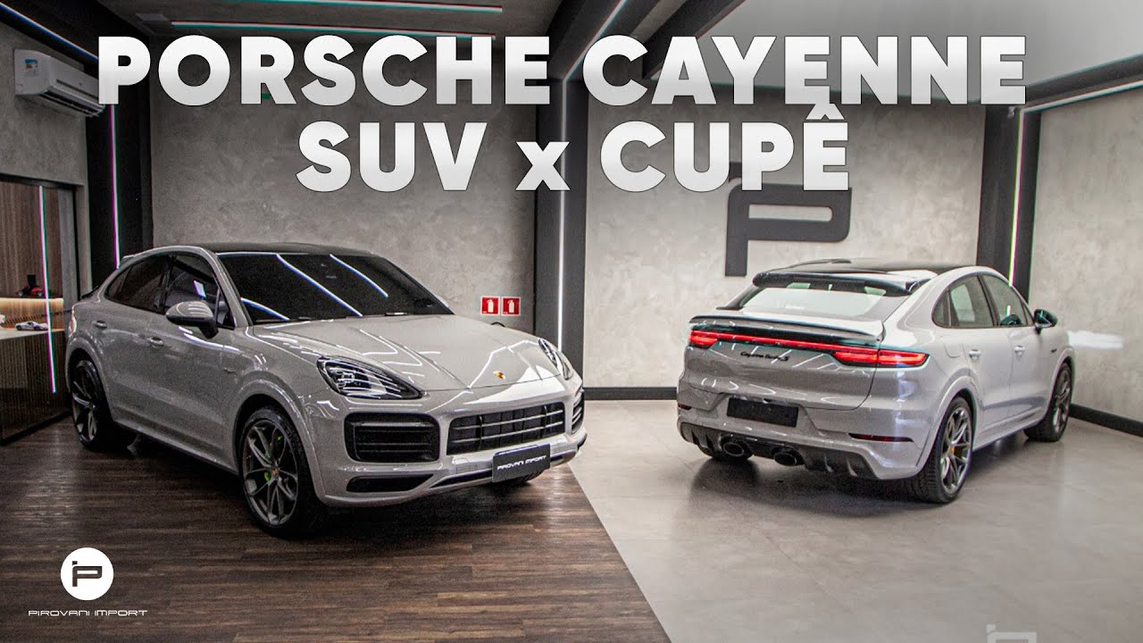 #56 - Comparando Porsche Cayenne SUV com a Coupé