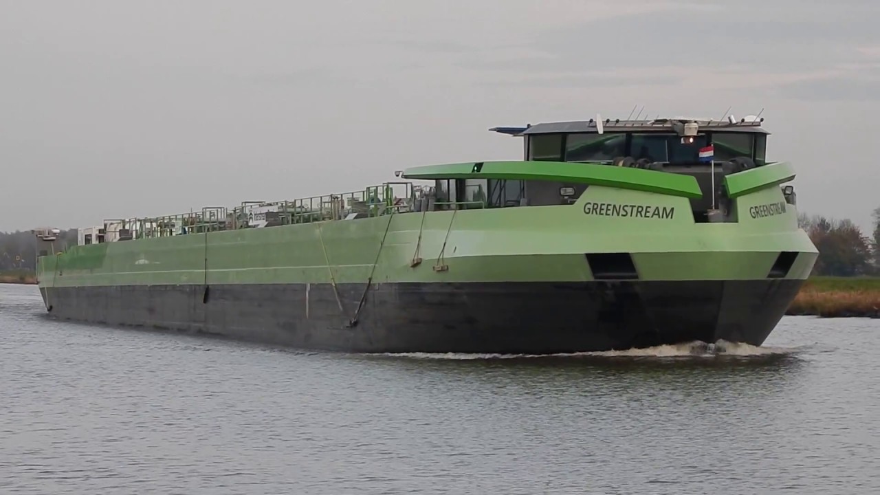VERY SPECIAL 'GREENSTREAM' SPOTTED IN A DUTCH CANAL - #513NL