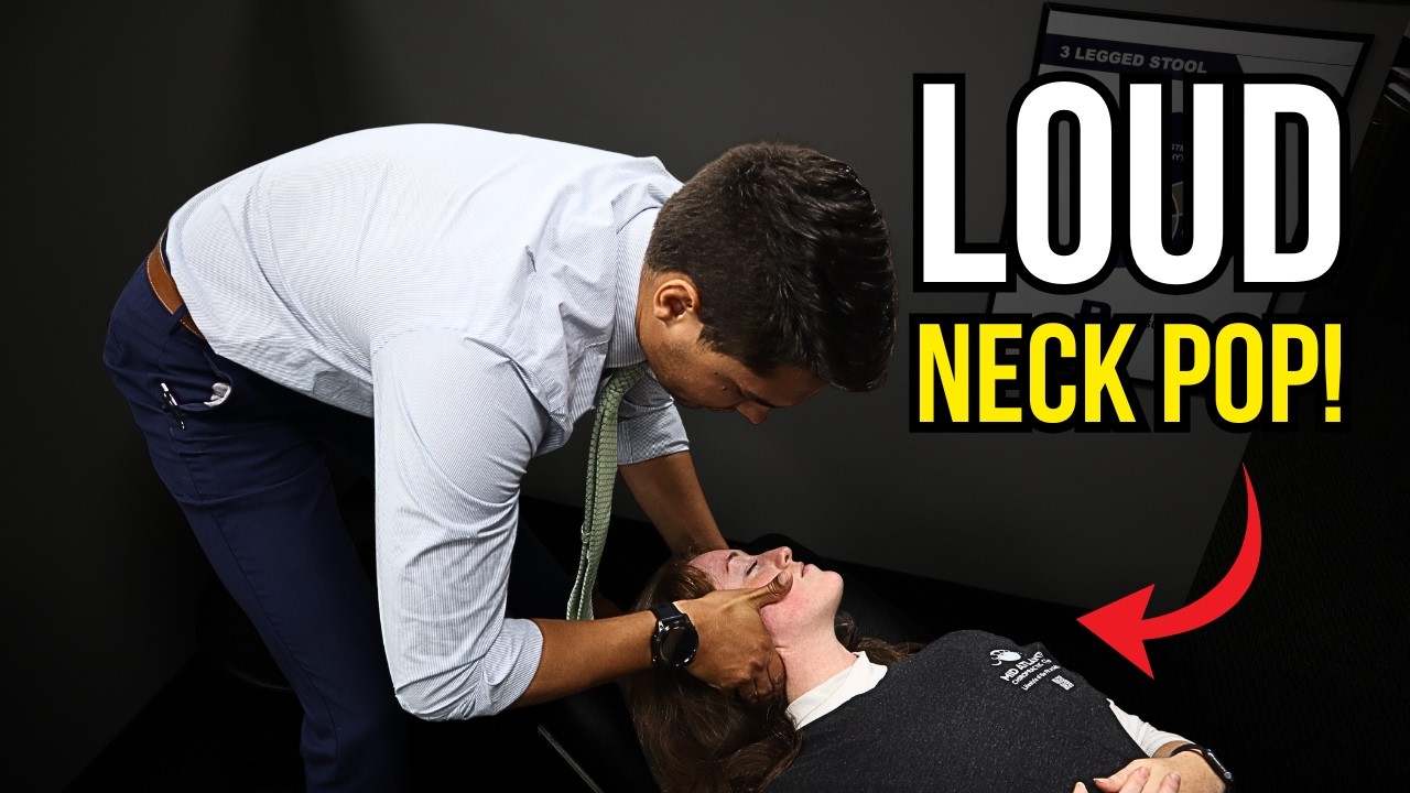 Chiropractor Fixes Back & Neck Pain with Full Body Adjustment!