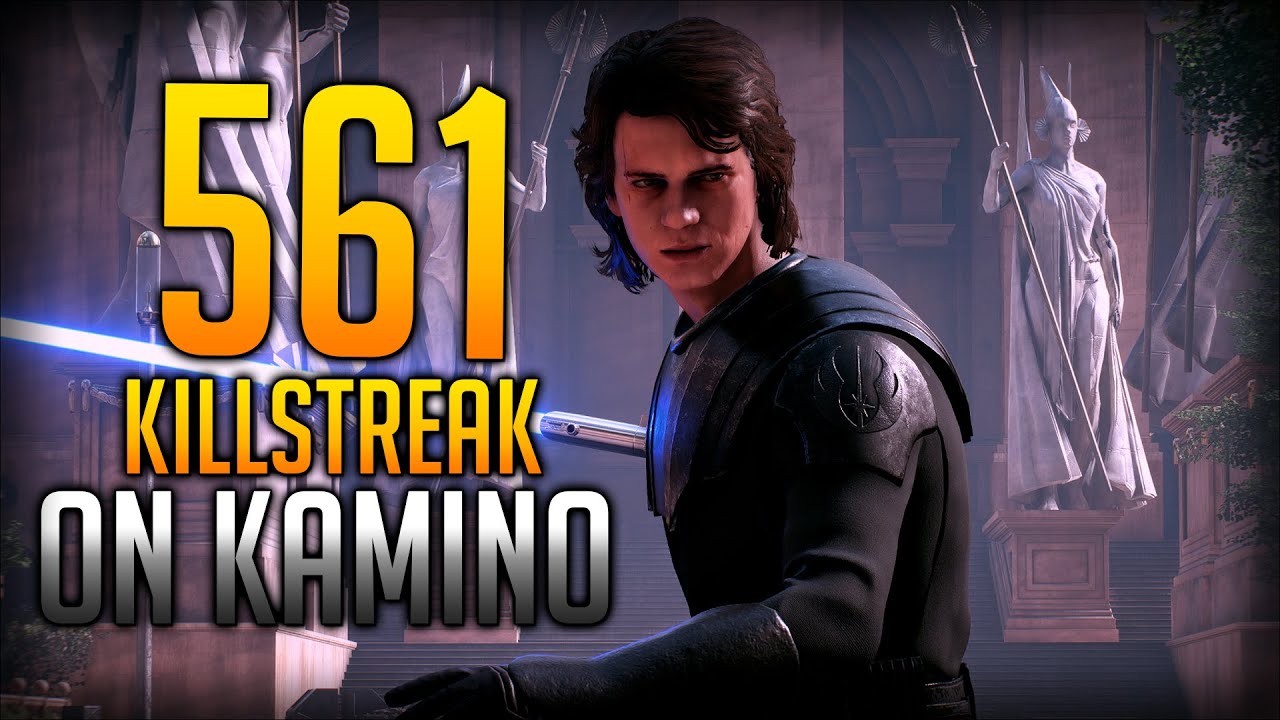 Star Wars Battlefront 2 Anakin Skywalker 561 Killstreak Gameplay | Battlefront 2 Anakin Skywalker