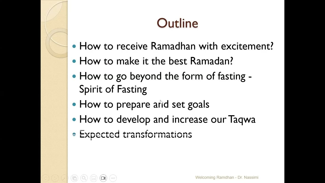 ICNADMV - Welcome Ramadan Program