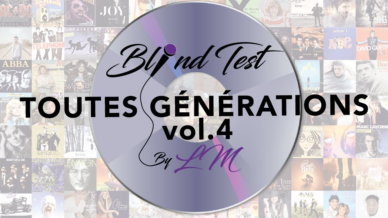 BlindTest toutes générations vol.4 (60 extraits)
