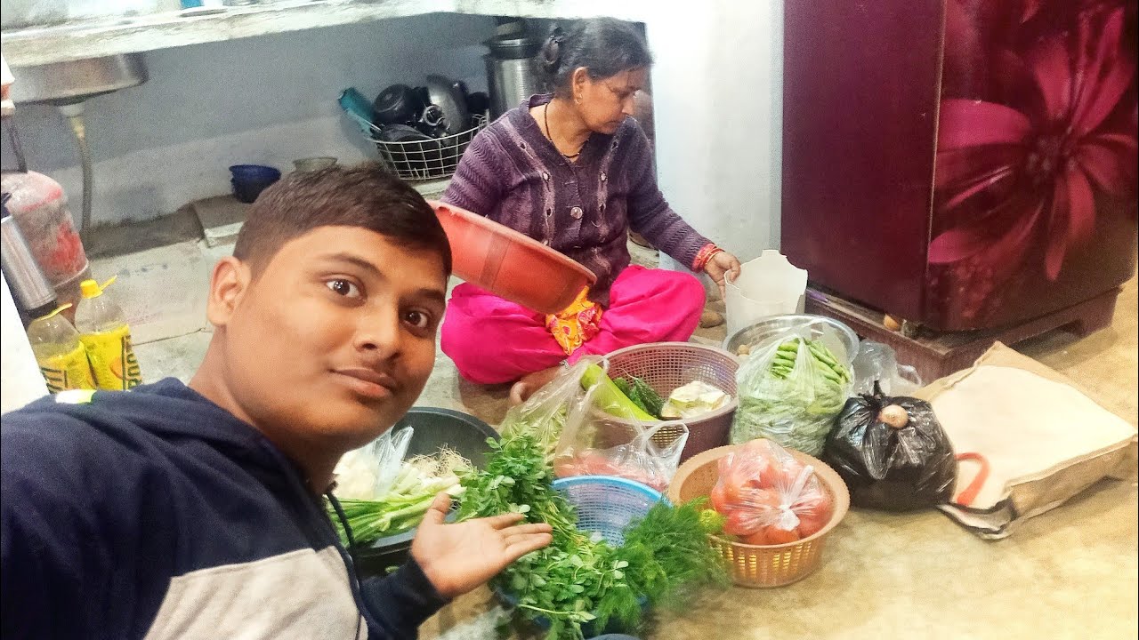 Aaj Ghar Mein Sabji 😆 Mandi Lag Gyi 😂