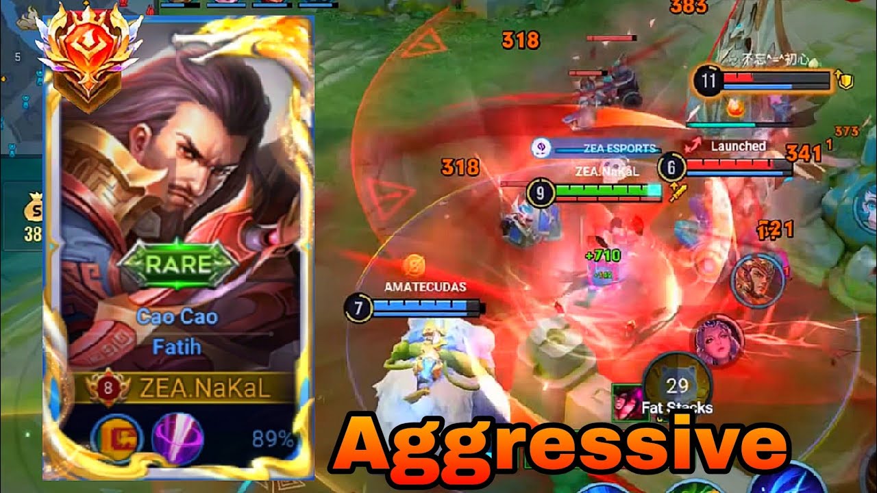 Fatih Again With Luna Aggressive Game? | Honor of Kings