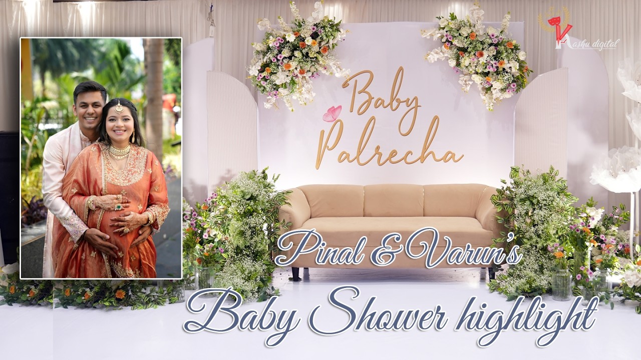 II Letest Baby Shower Highlight II Pinal & Varun's II