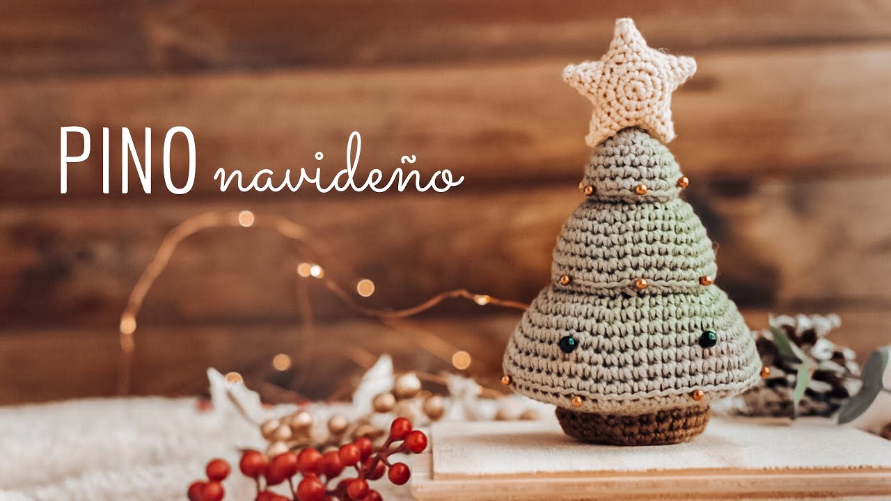 PINO NAVIDEÑO EN CROCHET | paso a paso | ENGLISH SUB