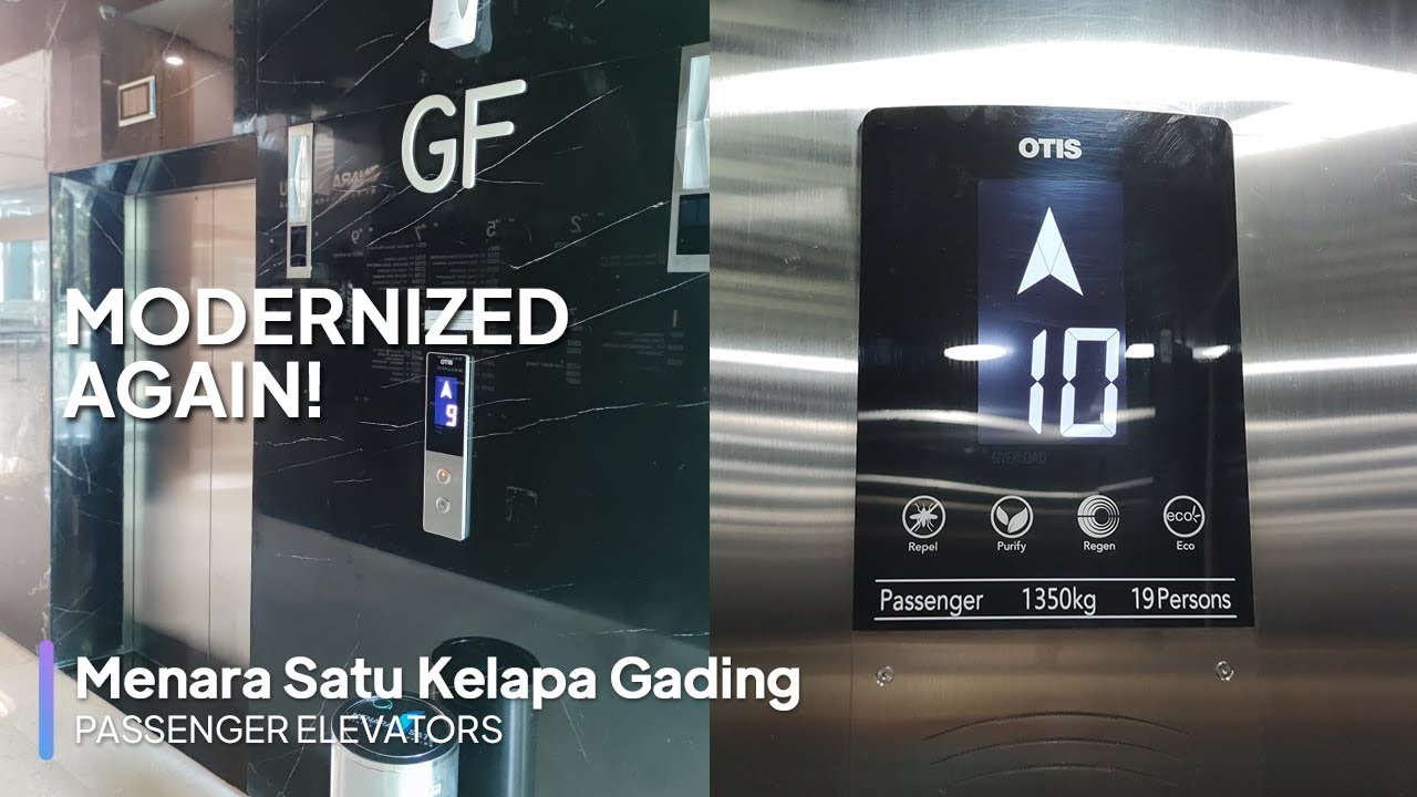 Sigma Elevator got MODERNIZED AGAIN! - Menara Satu Kelapa Gading, Jakarta