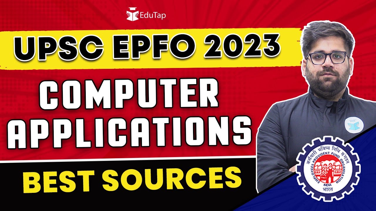 Books for Computer UPSC EPFO 2023 | Best Booklist for EPFO | UPSC EPFO Self Study Books For Computer