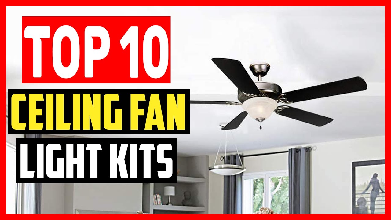 ✅Top 10 Best Ceiling Fan Light Kits of 2025