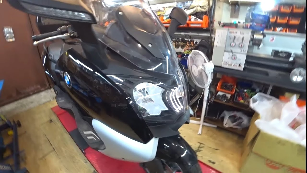 268. BMW C650 GT.  Обычное т.о.