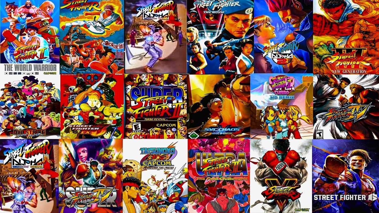 The Evolution of STREET FIGHTER Games (1987-2023)