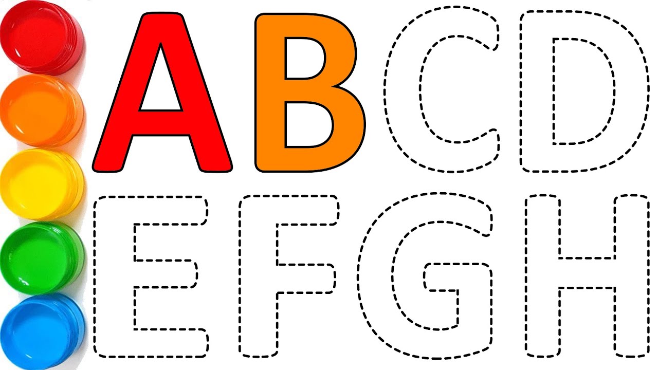 Phonics Song // Drawing, Paitnting and Coloring Alphabet A to Z for Kids // 123 for Children // Art