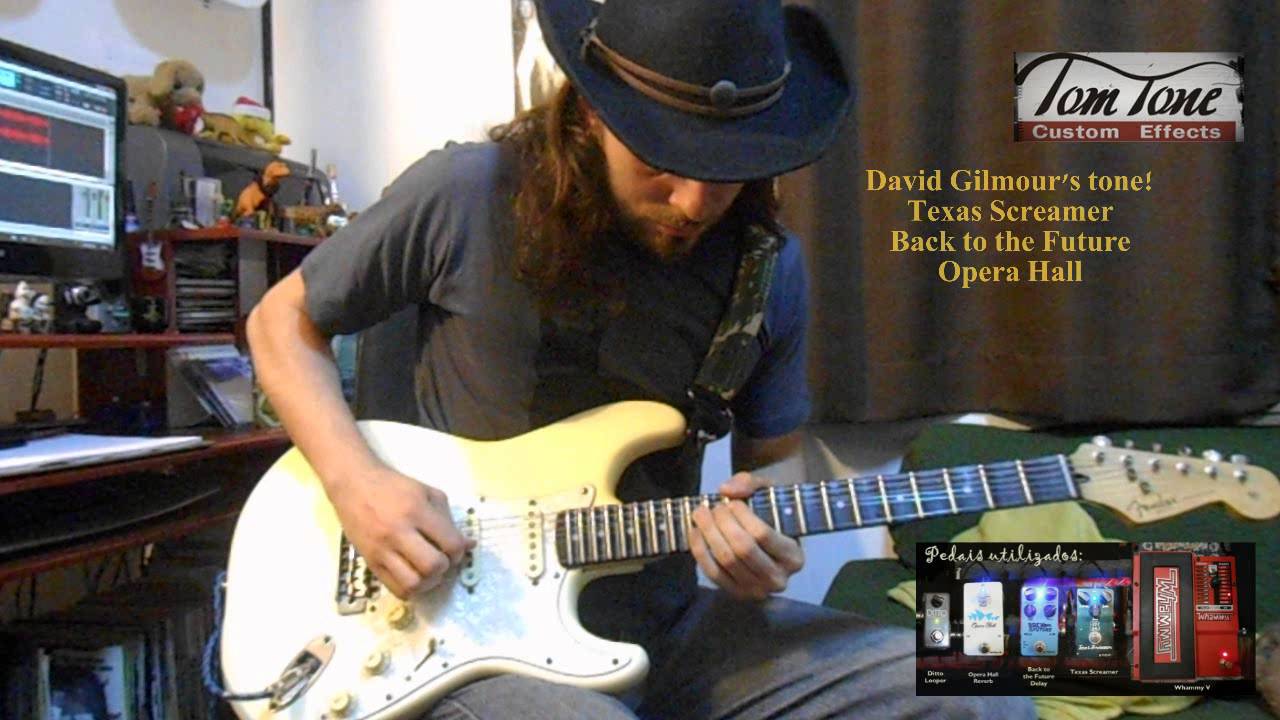 David Gilmour Style - Another Brick in the Wall (solo) with Tom Tone Pedals by Rodrigo Cordeiro