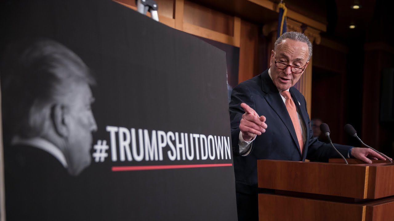 Schumer calls Trump 'dysfunctional' as government shutdown enters day two