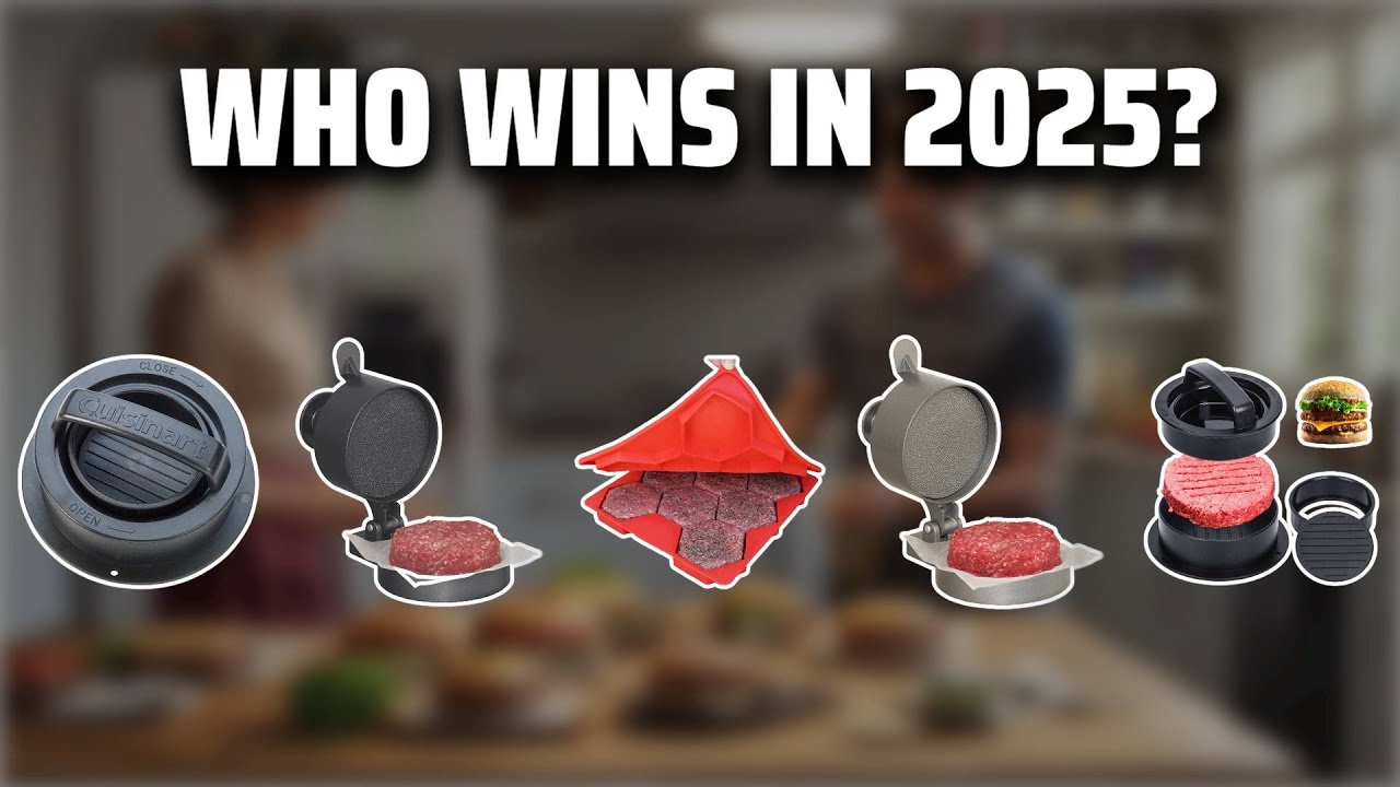 The Top 5 Best Burger Patty Maker in 2025 - Must Watch Before Buying!