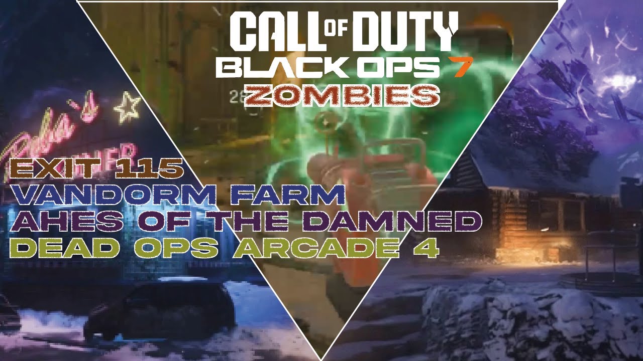 [Black Ops 7] DÉCOUVERTE de plusieurs MAPS ZOMBIES !