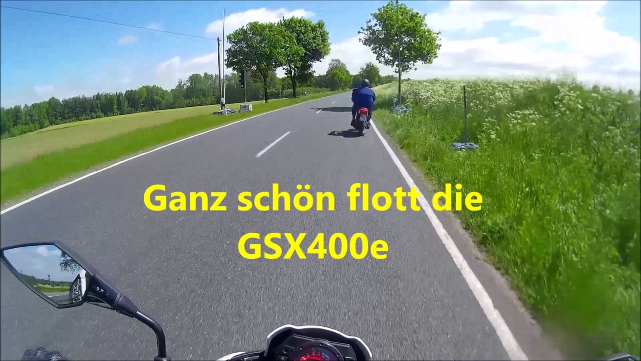 Motorrad mit Köbi und der GSX400e