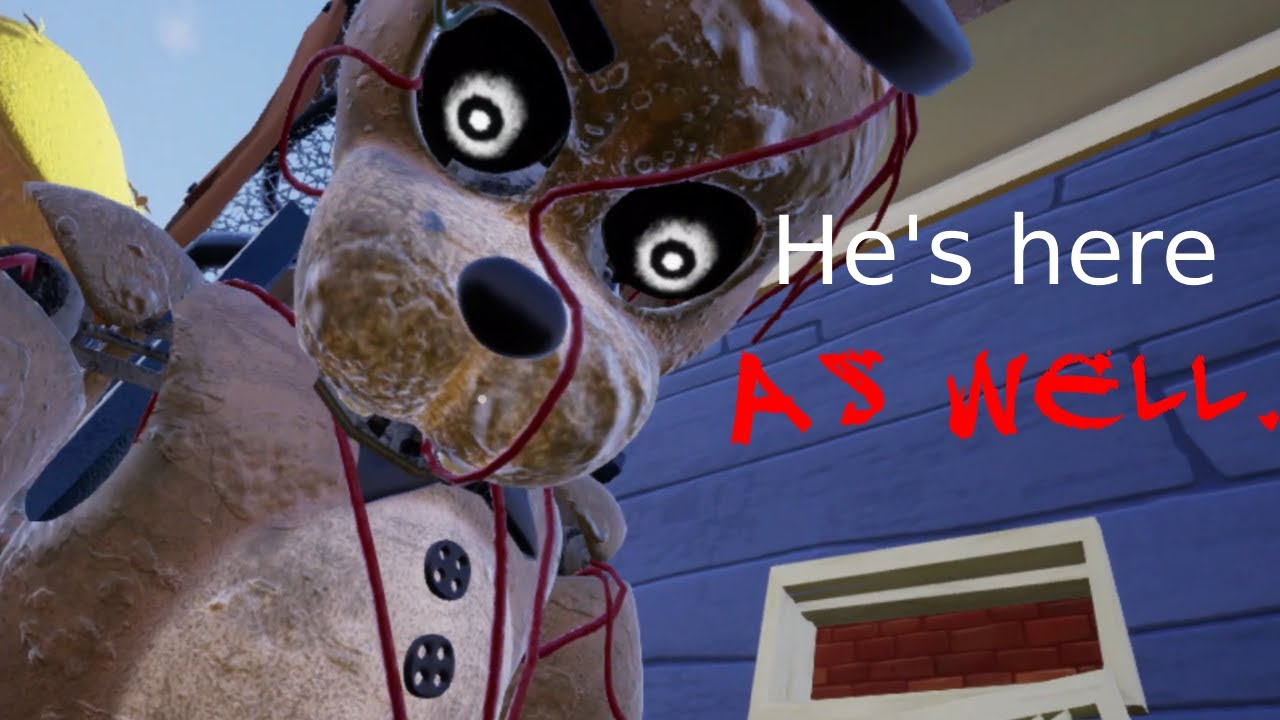 IGNITED FREDDY IS HERE... | Hello Neighbor mod