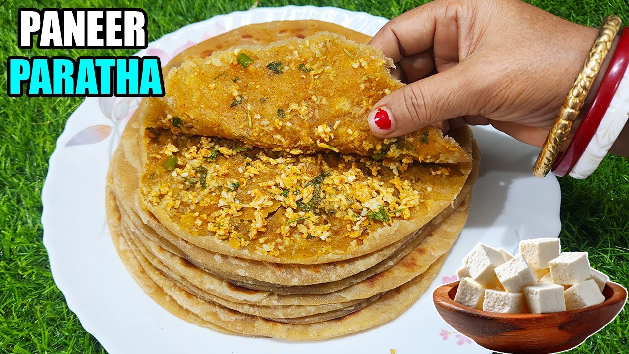 পনির পরোটা | সম্পূর্ণ নিরামিষ পনির পরোটা রেসিপি | Paneer Paratha Recipe | Anitar Rannaghor