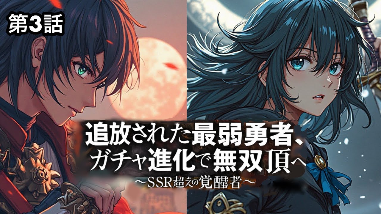 【異世界転生】オリジナル小説『追放された最弱勇者、ガチャ進化で無双の頂へ〜SSR超えの覚醒者 〜』第3話 | 睡眠用朗読【なろう、カクヨム連載】