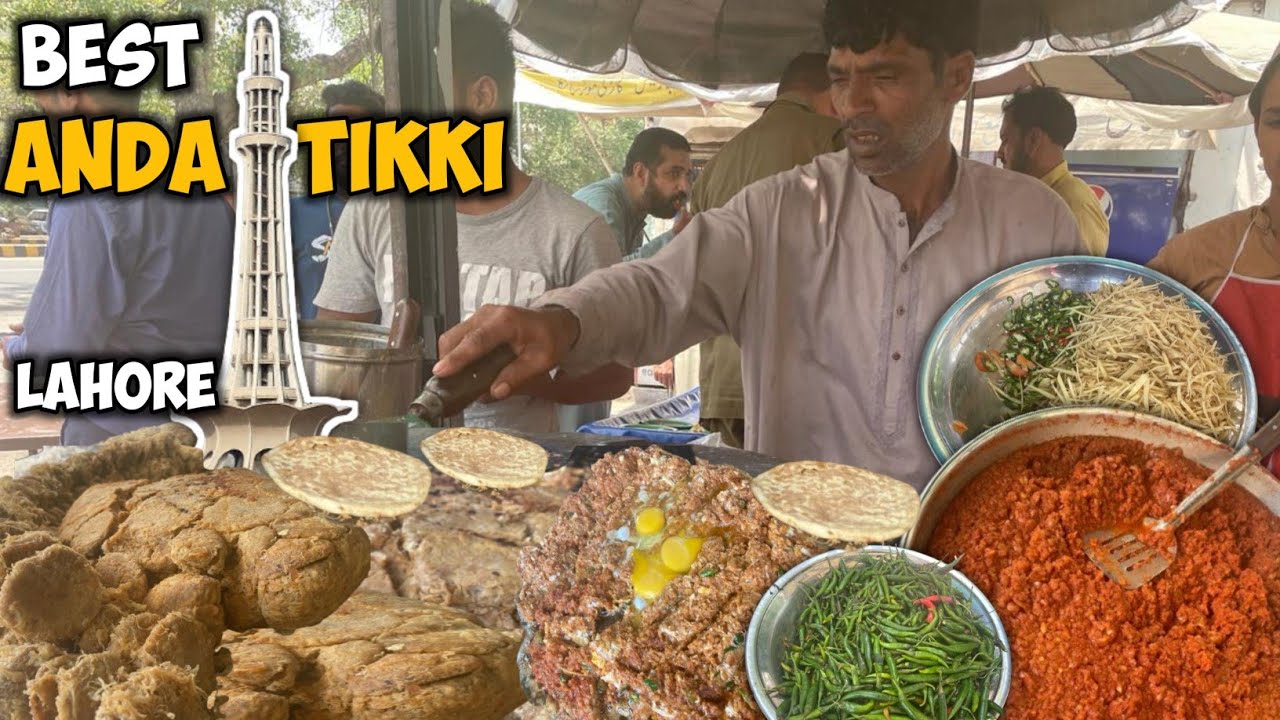 50 Years OLD Labba Tikki Wala | Best Anda Tikki | Sasta Street Food Lahore