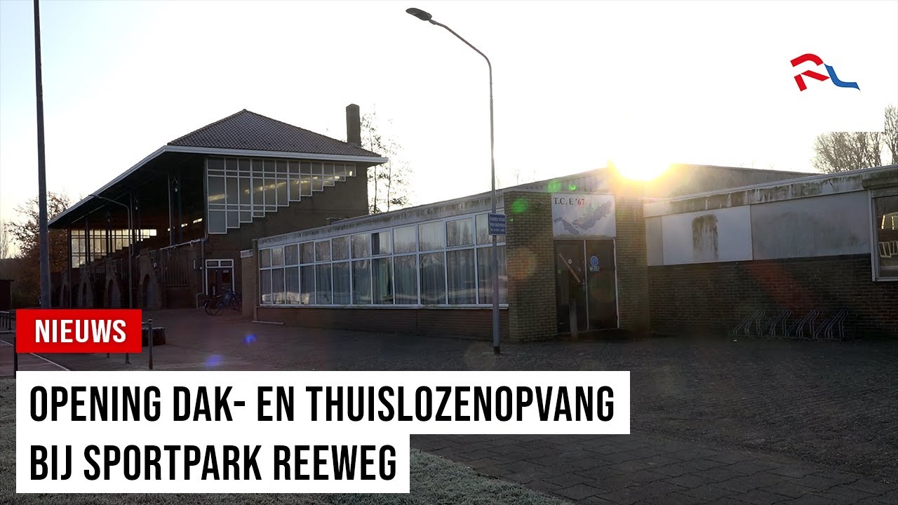 Nieuwe locatie voor winteropvang Leger des Heils bij sportpark Reeweg