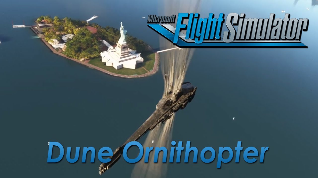 MSFS - Dune Ornithopter in Flight Sim