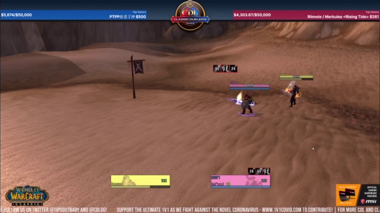 Esfand vs Rogue: Classic WoW Duel Commentary