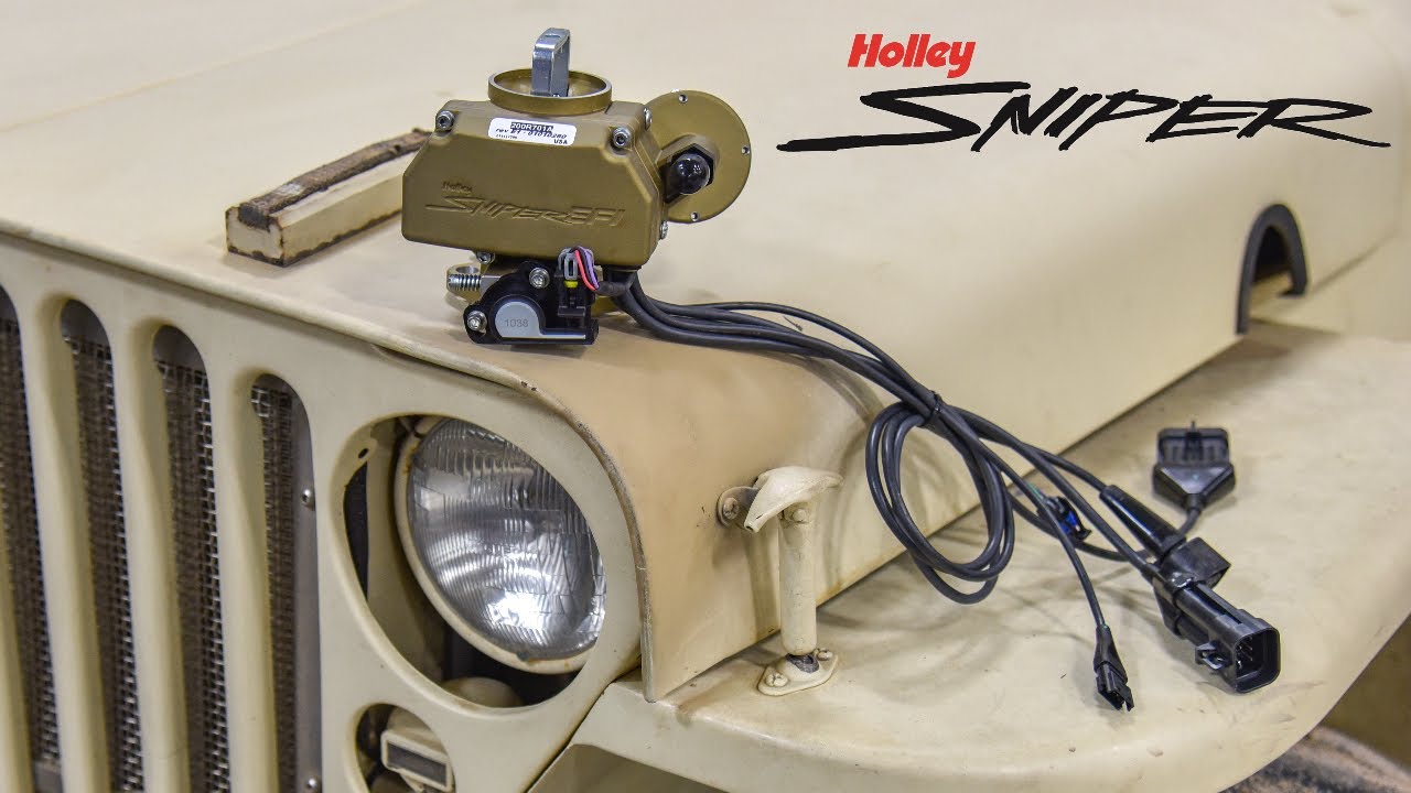 Как заправить топливом Willys L134 с помощью Holley Sniper