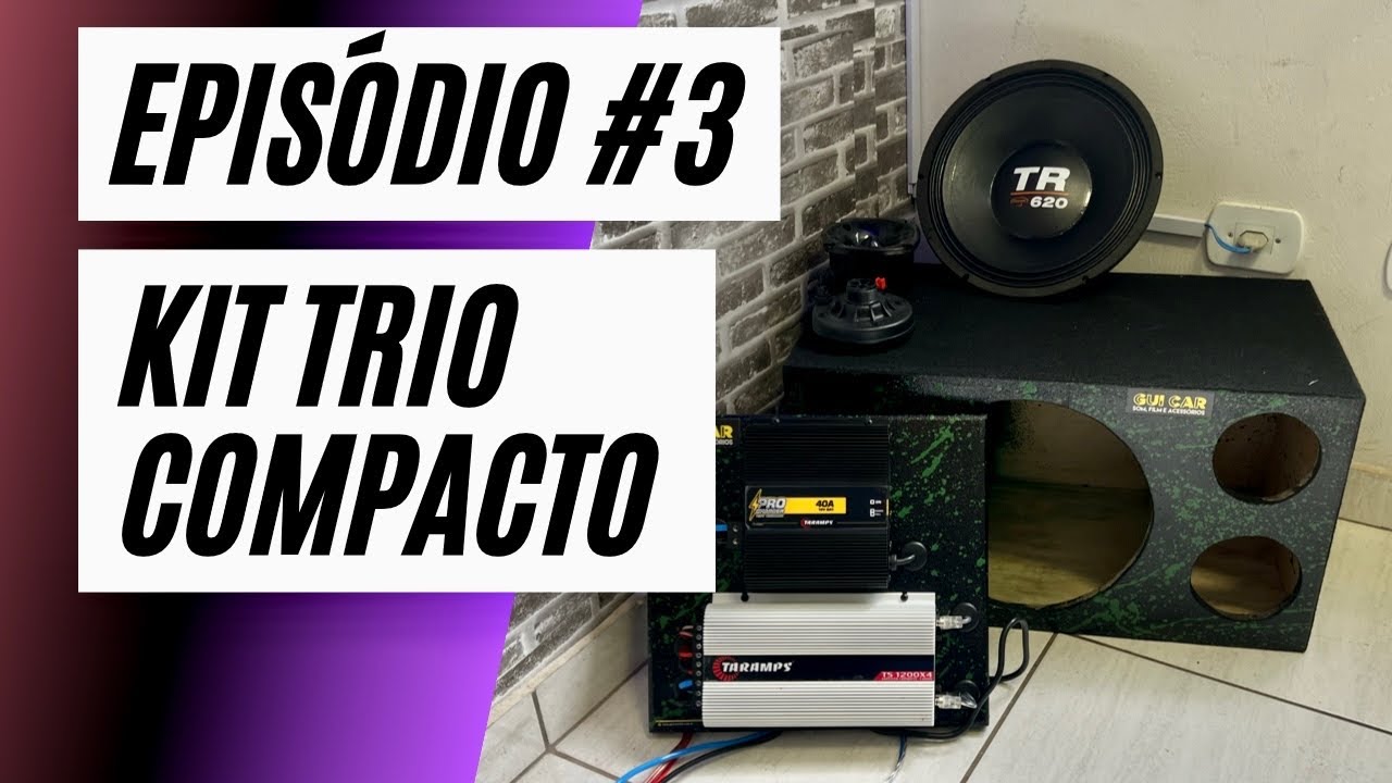 MONTANDO CAIXA TRIO E PAINEL DE MÓDULOS - APRENDA E FAÇA VOCÊ MESMO