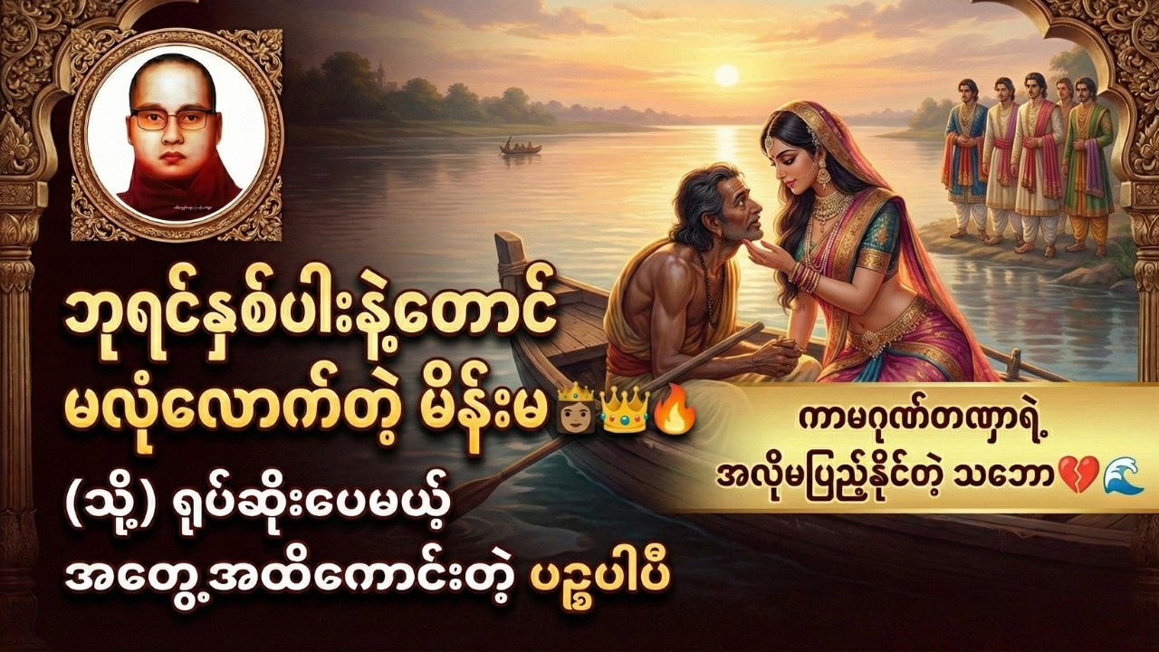 ဘုရင်နှစ်ပါးနဲ့တောင် မရောင့်ရဲနိုင်တဲ့ မိန်းမ | ဒီလိုဆိုလွန်တာပေါ့ တရားတော် - ကြာနီကန်ဆရာတော်