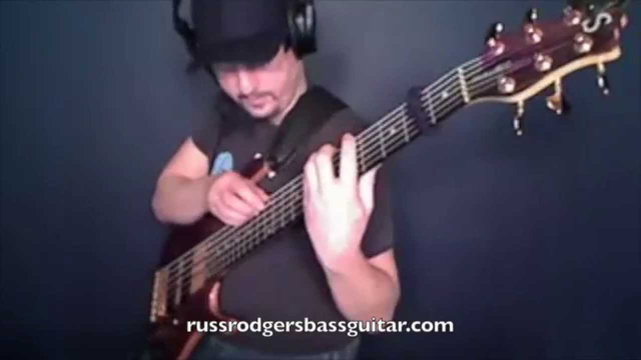 Online Bass Lesson On Two Handed Tapping Bassics By Russ Rodgers