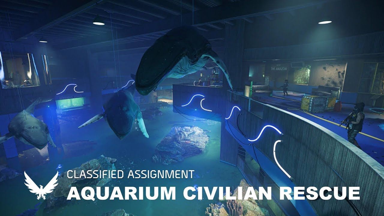 The Division 2 | Let's Play | Aquarium Civilian Rescue (Classified Assignment)