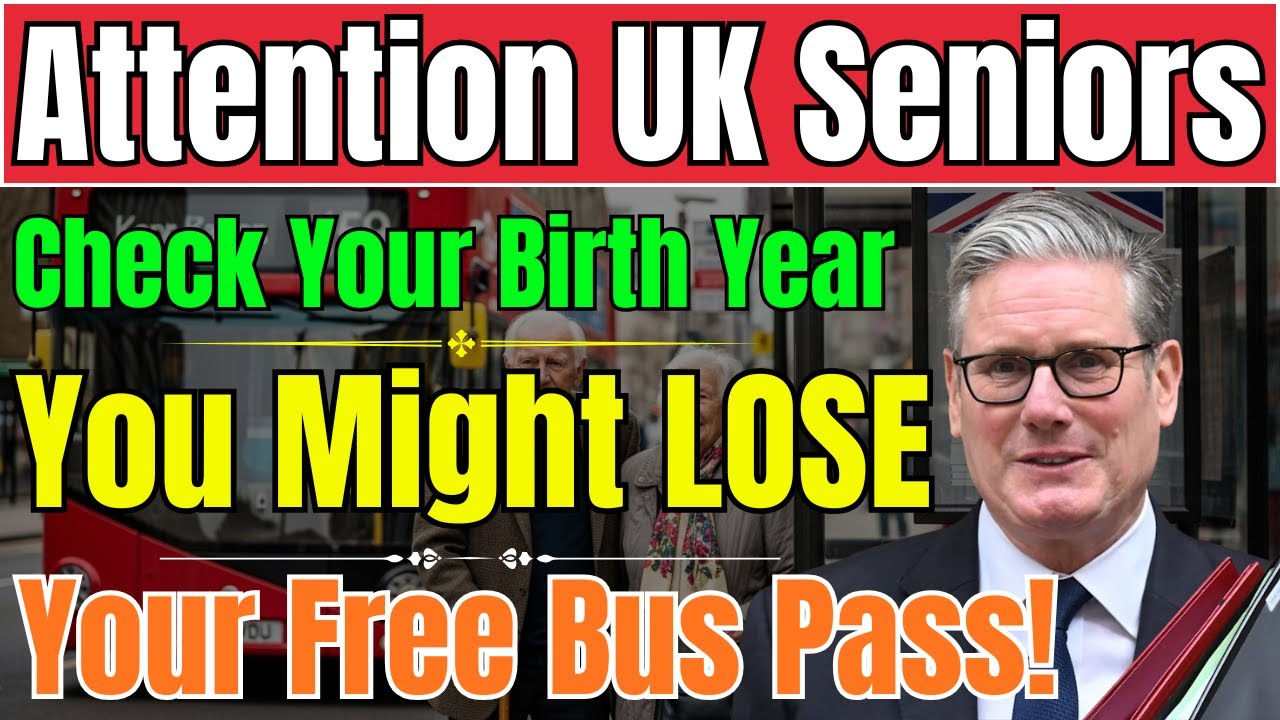 🔍 UK Pensioners Take Note — Free Bus Pass Rules Changing for These Birth Years!