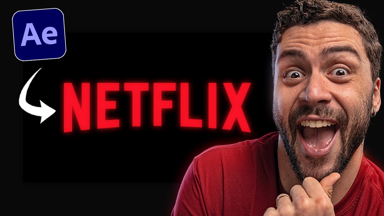 Abertura NETFLIX usando AFTER EFFECTS
